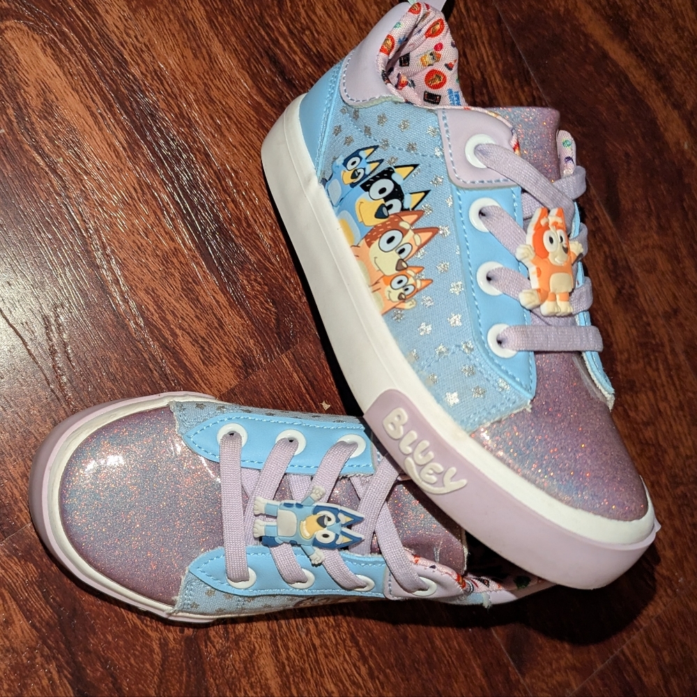 Bluey - Toddler Bluey Sneakers - Purple 12T Purple - Picture 5 of 8